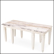 Console 24 - Croome Court | Console Table Croome Court - Antique white finish - Pacific Compagnie.