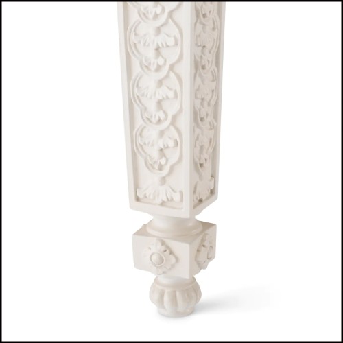 Console 24 - Croome Court - Console Croome Court, blanc antique - Pacific Compagnie.