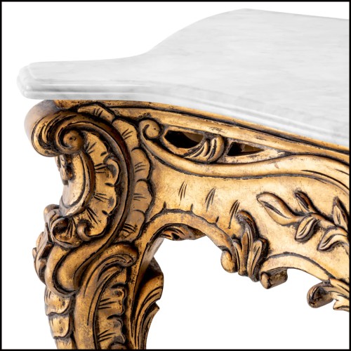 Console 24 - Rococo | Console Table Rococo - Mahogany rococo style - Pacific Compagnie.