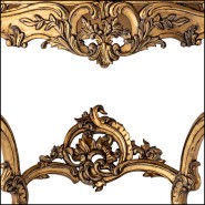 Console 24 - Rococo | Console Table Rococo - White marble top - Pacific Compagnie.