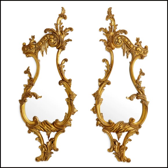 Miroir 24 - Gould lot de 2 | Mirror 24 - Gould modern home mirrors - Pacific Compagnie.