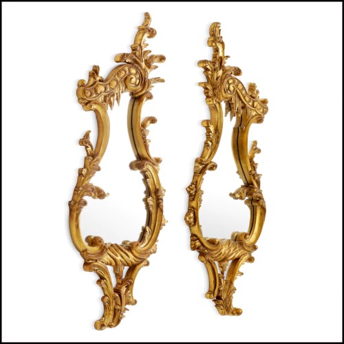 Miroir 24 - Gould lot de 2 | Mirror 24 - Gould set of mirrored wall accents - Pacific Compagnie.
