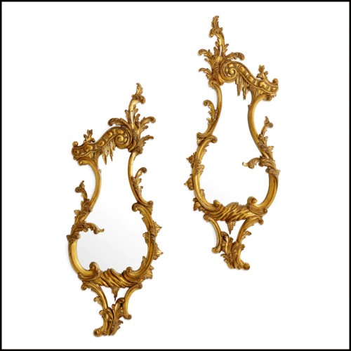 Miroir 24 - Gould lot de 2 | Mirror 24 - Gould designer mirrors - Pacific Compagnie.