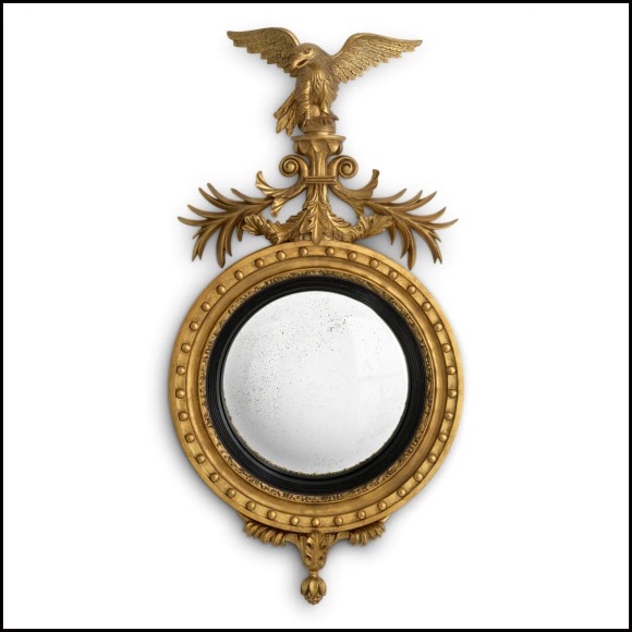 Miroir 24 - Girandole | Mirror Girandole - Ornate gold mirror - Pacific Compagnie.