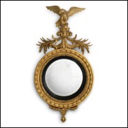 Miroir 24 - Girandole | Mirror Girandole - Ornate gold mirror - Pacific Compagnie.