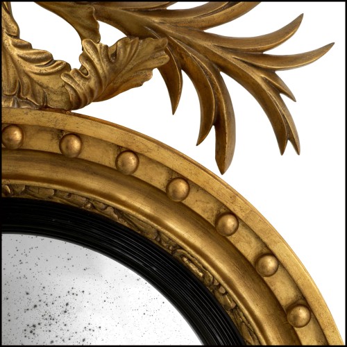 Miroir 24 - Girandole, acajou - Pacific Compagnie.