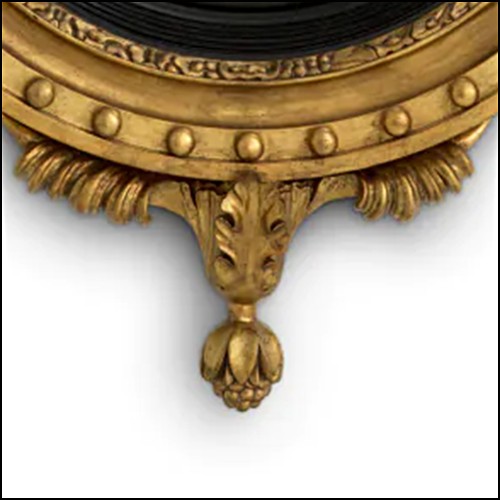 Miroir 24 - Girandole, or vieilli - Pacific Compagnie.