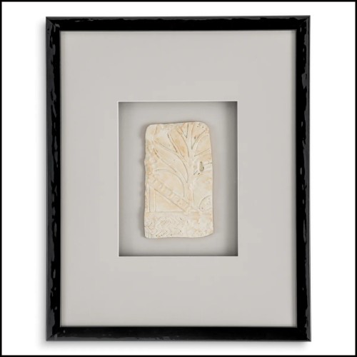 Décoration murale en marqueterie 24 - Hatchepsout, lot de 4 | Wall Art Inlay 24 - Ancient Egypt wall art - Pacific Compagnie.