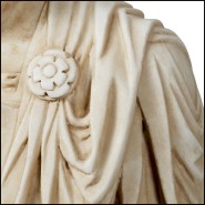 Buste 24 - Jules César | Bust 24 - Stone finish Caesar - Pacific Compagnie.