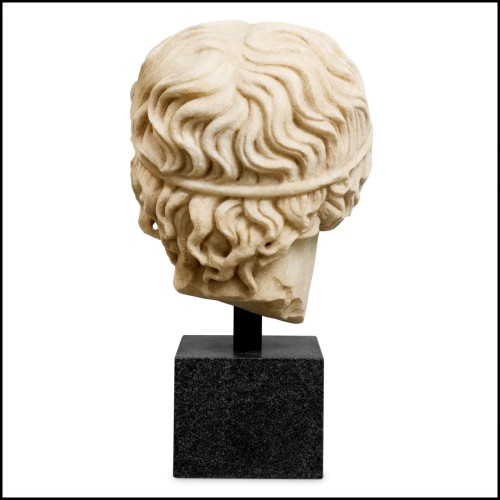 Sculpture 24 - Buste de Jeune Homme | Youth Bust Decoration - Pacific Compagnie.