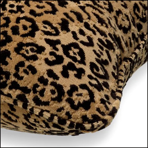 Coussin 24 - Diana - Motif léopard - Pacific Compagnie.