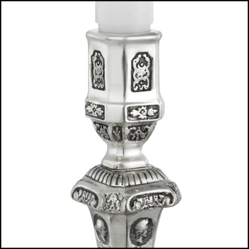 Bougeoir 24 - Berain | Antique Silver Candleholder - Pacific Compagnie.