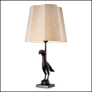 Lampe de Table 24 - Falcon | Falcon Bronze Lighting - Pacific Compagnie.