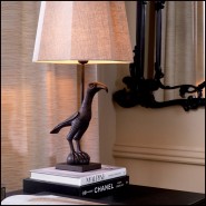 Lampe de Table 24 - Falcon - Bronze cuivré - Pacific Compagnie.