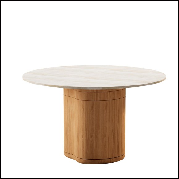 Table à manger 48 - Ogado Ø125 x H73 - Terrasse - Pacific Compagnie.
