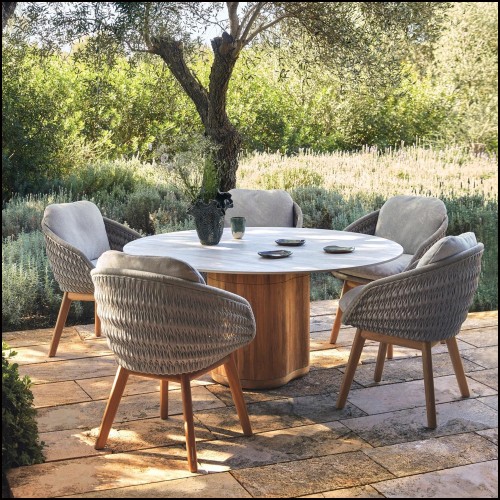 Dining Table  48 - Ogado Ø125 x H73 - Outdoor - Pacific Compagnie.