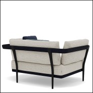 Fauteuil Lounge 48 - Flows Noir | Lounge Chair 48 - Flows Black, stylish - Pacific Compagnie.