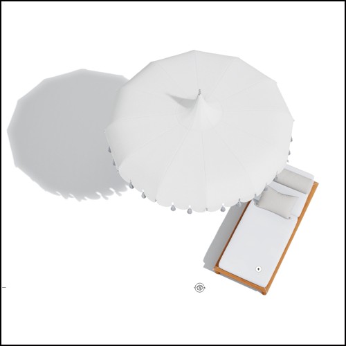 Parasol 62 - New Ocean Master M1 Voilare | Shunshade 62 - New Ocean Master M1 Voilare, outdoor - Pacific Compagnie.