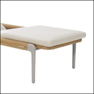 Lit de Piscine 48 - Teak Flows - Collection Flows - Pacific Compagnie.