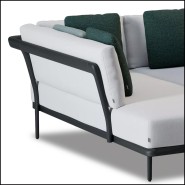 Méridienne 48 - Flows Noir | Daybed 48 - Flows Black, interior - Pacific Compagnie.