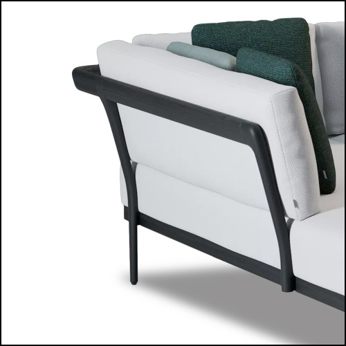 Méridienne 48 - Flows Noir | Daybed 48 - Flows Black, chic - Pacific Compagnie.