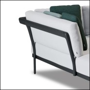 Méridienne 48 - Flows Noir | Daybed 48 - Flows Black, chic - Pacific Compagnie.