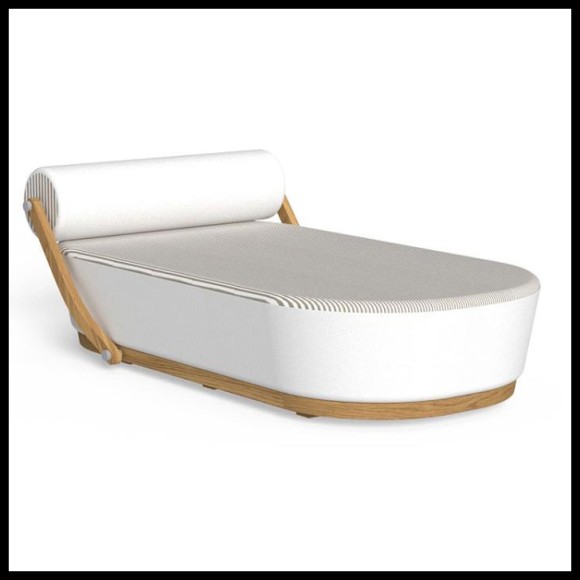 Chaise Longue 214 - Nami | Lounge Chair 214- Nami garden - Pacific Compagnie.