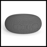 Pouf 214 - Jackie Round - Confortable - Pacific Compagnie.
