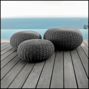Pouf 214 - Jackie Round | Ottoman 214- Jackie Round indoor - Pacific Compagnie.