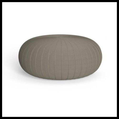 Pouf 214 - Jackie Round | Ottoman 214- Jackie Round comfort - Pacific Compagnie.