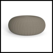Pouf 214 - Jackie Round | Ottoman 214- Jackie Round comfort - Pacific Compagnie.