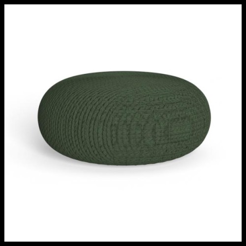 Pouf 214 - Jackie Round | Ottoman 214- Jackie Round seating - Pacific Compagnie.