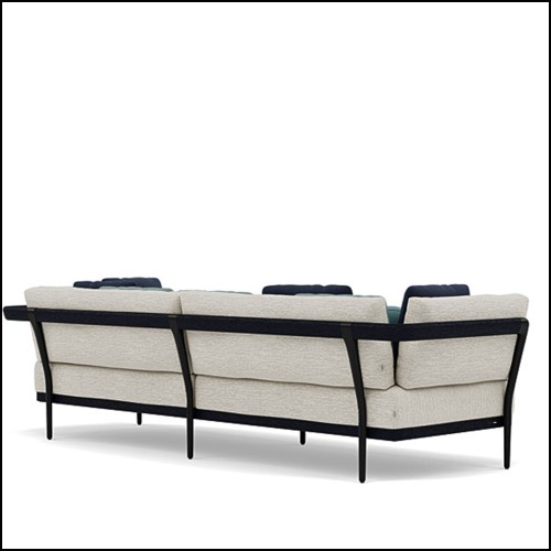 Canapé 3 places - Flows Black | Sofa 3-Seater Flows Black stylish - Pacific Compagnie.