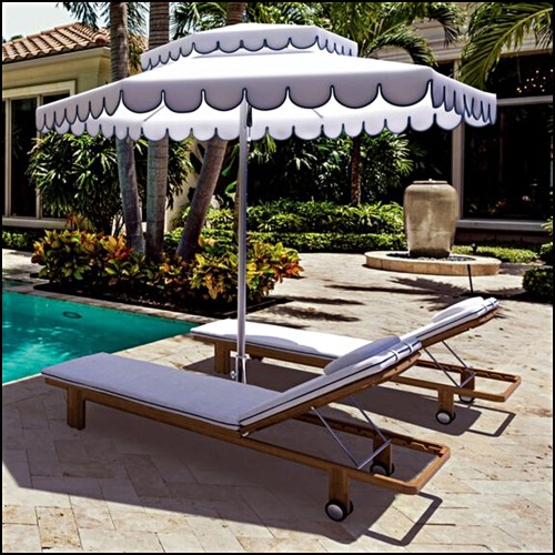 Parasol Hexagone 62 - Ocean Master M1 Cupola - Aluminium - Pacific Compagnie.