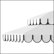 Parasol Square 62 - Carré Ocean Master M1 Cupola - Terrasse - Pacific Compagnie.