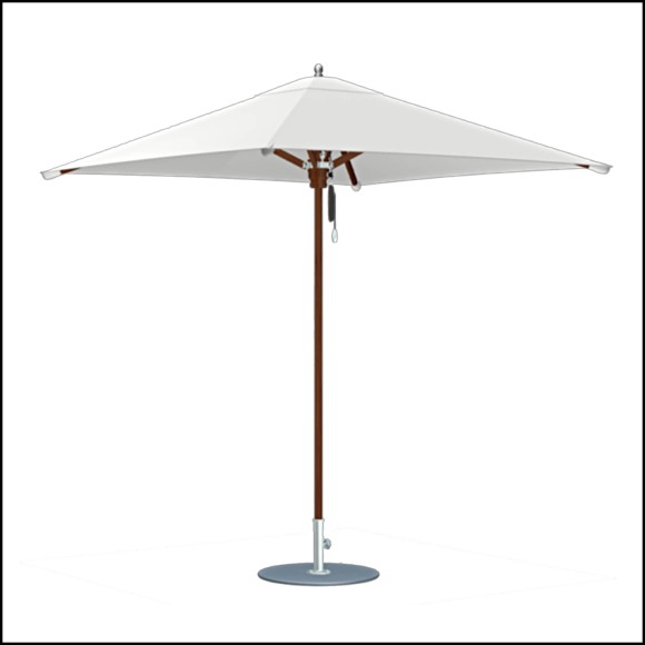 Parasol 62 - Bay Master M Maritime Harwood Square | Sunshade 62 Square beach - Pacific Compagnie.