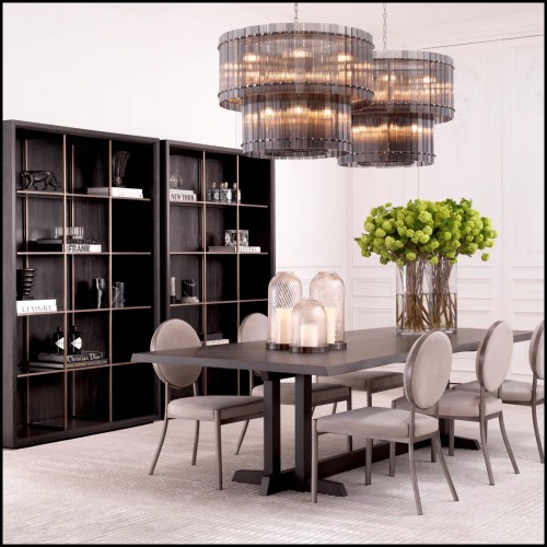 Sculpture 24 - Panthère sur socle en marbre | Sculpture Panther Eichholtz - Pacific Compagnie.