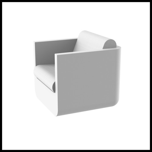 Armchair  111 - Ulm - Design outdoor - Pacific Compagnie.