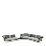 Canapé 48 - Flows set 1 Black | Flows black sofa set Manutti - Pacific Compagnie.