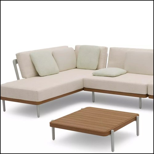 Outdoor Canapé 48 - Flows set 2 | Flows Sofa set 2 patio - Pacific Compagnie.