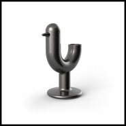 Cache Pot 111 - Peacock Black | Stylish Peacock Black pot - Pacific Compagnie.