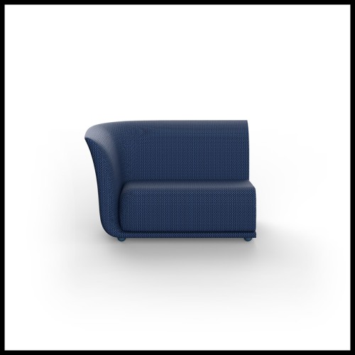 Right Unit Modular Sofa Vondom, Suave Collection