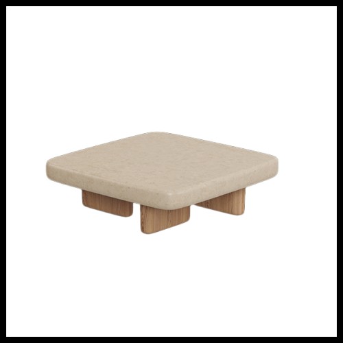Table Basse 111 - Milos - Structure métal - Pacific Compagnie.