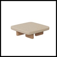 Table Basse 111 - Milos - Plateau verre - Pacific Compagnie.