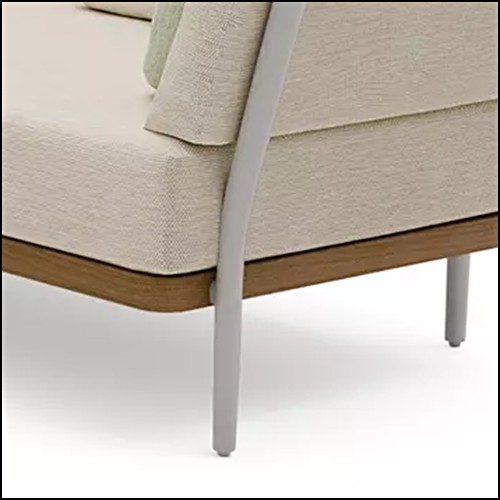 Outdoor Canapé 48 - Flows | Flows outdoor sofa with style - Pacific Compagnie.