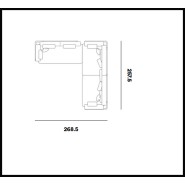 Canapé d'extérieur 48 - Flows - Canapé modulable - Pacific Compagnie.