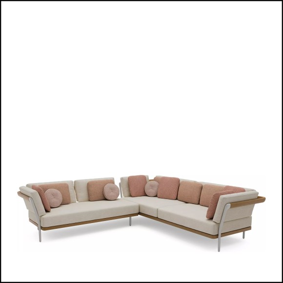 Canapé d'extérieur 48 - Flows - Fabrication durable - Pacific Compagnie.