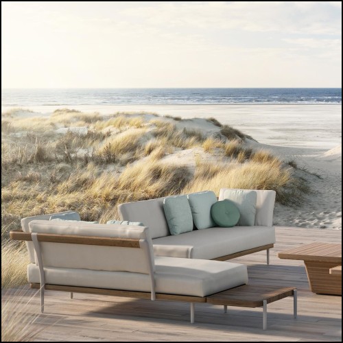 Canapé d'extérieur 48 - Flows - Résistant extérieur - Pacific Compagnie.