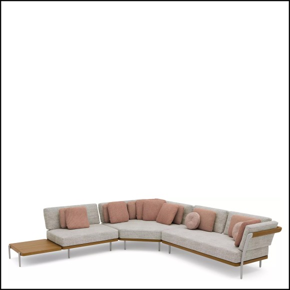 Canapé d'extérieur 48 - Flows², Terrasse Été - Pacific Compagnie.