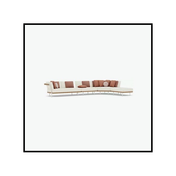 Canapé d'extérieur 48 - Flows | Outdoor Sofa 48 - Flows - Flows Outdoor Flint - Pacific Compagnie.